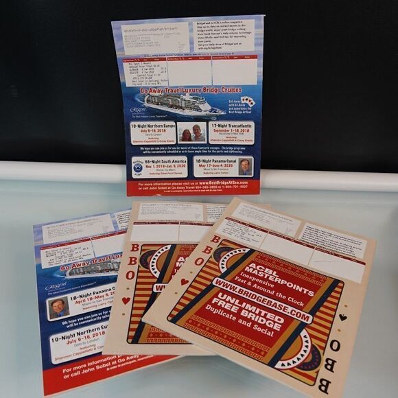 ACBL Bridge Bulletin 4 Magazines 2018 and 2017 - Picture 2 of 6